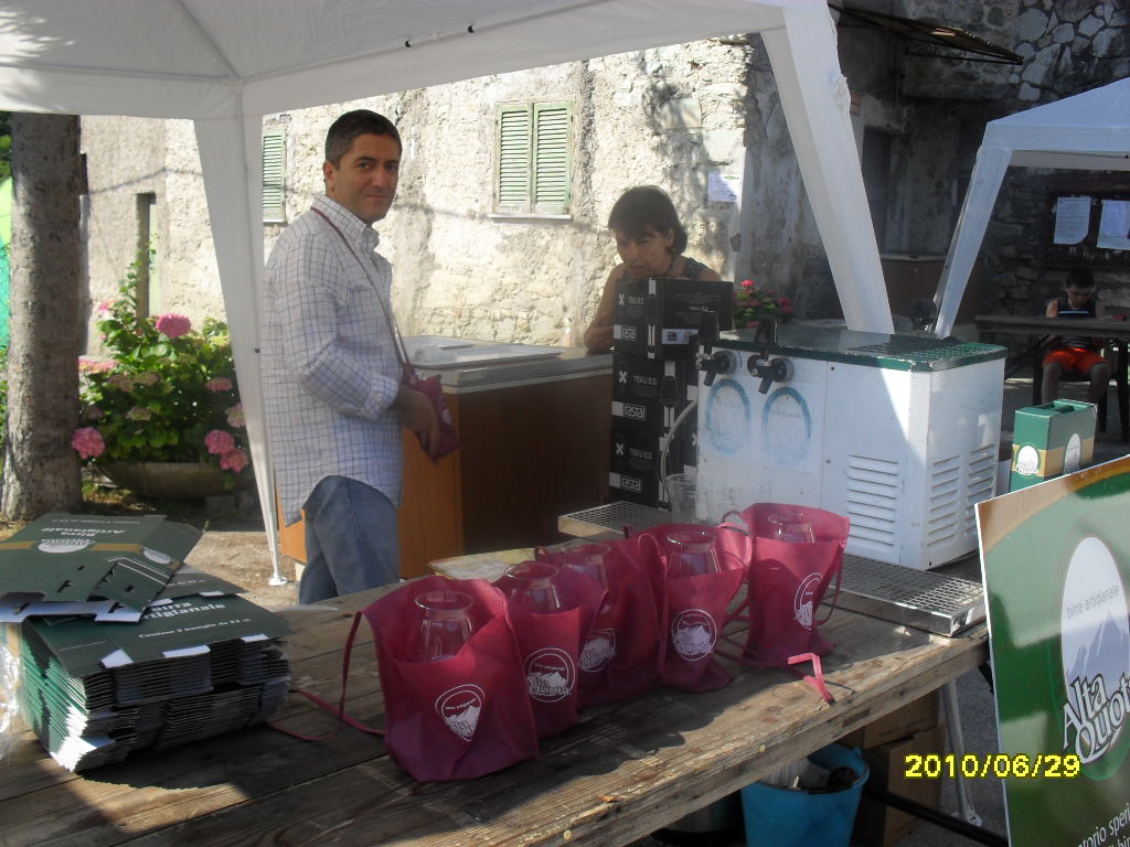 stand birra d'Alta Quota di Cittareale - Claudio Lorenzini