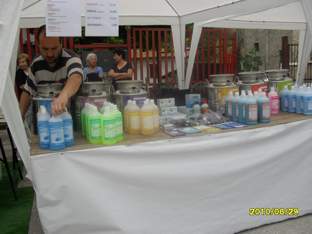 risparmio idrico e detersivi alla spina