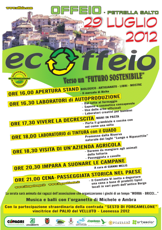 Ecoffeio 29 luglio&nbsp;2012